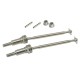 XLH 9130 2Pcs Front CVD Universal Drive Shaft 30-WJ02 Upgrade Front CVD Universal Drive Shaft