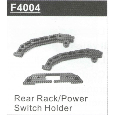 HBX 16886 1/14 4WD 2.4G RC Car Rear Pack/Power Switch Holder