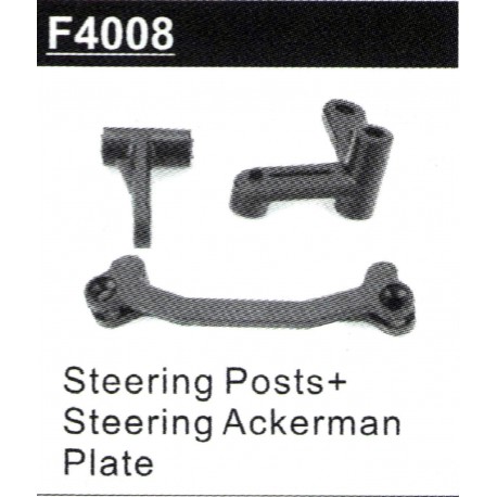 HBX 16886 1/14 4WD 2.4G RC Car Steering Posts + Ackerman Plate