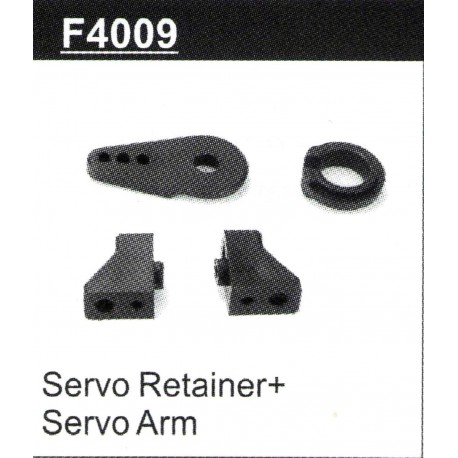 HBX 16886 1/14 4WD 2.4G RC Car Servo Retainer + Arm