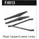HBX 16886 1/14 4WD 2.4G RC Car Rear Upper / Lower Links