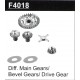 HBX 16886 1/14 4WD 2.4G RC Car Diff.Main Gear/Bebel/Drive Gear
