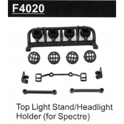 HBX 16886 1/14 4WD 2.4G RC Car Top Light Stad + Led + Holder