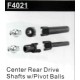 HBX 16886 1/14 4WD 2.4G RC Car Center Rear Drive Shafts w/Pivot Balls