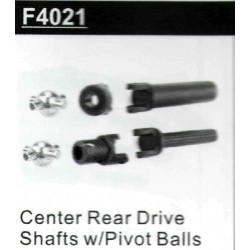 HBX 16886 1/14 4WD 2.4G RC Car Center Rear Drive Shafts w/Pivot Balls