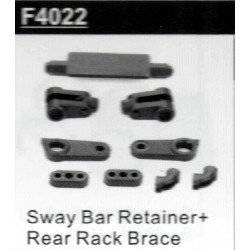 HBX 16886 1/14 4WD 2.4G RC Car Sway Bar Retainer + Rear Rack Brace
