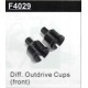 HBX 16886 1/14 4WD 2.4G RC Car Diff. Outdrive Cups (front)