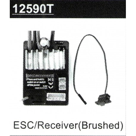 HBX 16886 1/14 4WD 2.4G RC Car RC ESC / Receiver (Brushed)