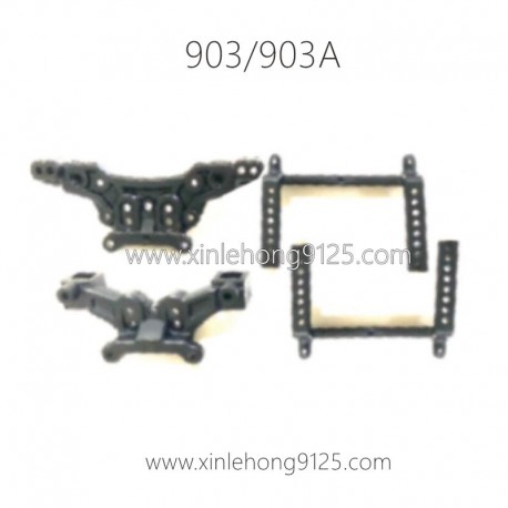 HBX 903 903A RC Car Parts Front Rear Shock Tower Body Post 90104
