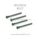 HBX 903 903A RC Car Parts Front Rear Upper Suspension Arm Hinge Pins ST3X28mm 90117