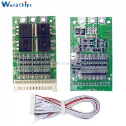 BMS 6S 7S 8S 9S 10S 11S 12S 13S 25A 4.2V Lithium Li-ion Lifepo4 Battery Charge Protection Board