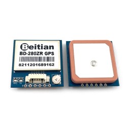 Beitian AT6558R BD-280ZR GPS GNSS GPS+BDS -162dBm Module FLASH TTL Level 9600bps for RC FPV Racing Drone