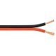 1m Black/Red Cable, 2x 0.50 mm²