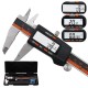 DANIU 150mm Stainless Steel LCD Screen Display Digital Caliper 6 Inch Fraction / MM / Inch High Prec