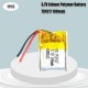 3.7v 100mah 751517 li ion Rechargeable Battery for Cheerson CX-10