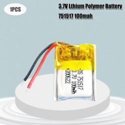 3.7v 100mah 751517 li ion Rechargeable Battery for Cheerson CX-10