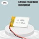 402030 3.7v 200mAh li-ion Lipo cells Lithium Li-Po Polymer Rechargeable Battery