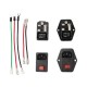 250V 10A AC 3 in 1 Fuse Power Supply Socket Connector Rocker Switch