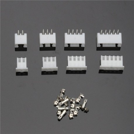 150pcs 2/3/4/5Pin JST-XH 2.54mm Dupont Connector Male/Female Wire Cable Jumper Pin Header Housing Connector Terminal Kit
