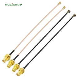 DANIU 15cm U.FL/IPX to RP-SMA Female Antenna Pigtail Jumper Cable