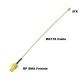 DANIU 15cm U.FL/IPX to RP-SMA Female Antenna Pigtail Jumper Cable