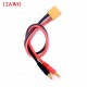 30cm RJXHOBBY 12AWG XT90 Male Connector to 4mm Banana Plug Battery Charger Cable
