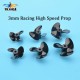 High Speed 3mm Prop RC Boat 3 Blades Propeller High Toughness Positive/Reverse 3 Blades