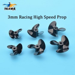High Speed 3mm Prop RC Boat 3 Blades Propeller High Toughness Positive/Reverse