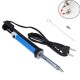 30W Handheld Electric Tin Suction Sucker Pen Desoldering Pump Soldering Tool AC