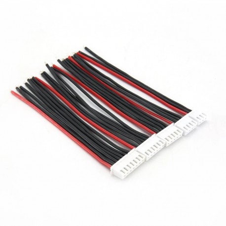 5Pcs / lot 2s ~ 10s LiPo Battery Balance Charger Plug Line/Wire/Connector 22AWG 100mm