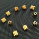5pcs DIY Toy Motor Gear 130Motor 0.5M 2mm Nylon copper Shaft 8T/9T/12T/15T MINI 4wd motor Gear Box