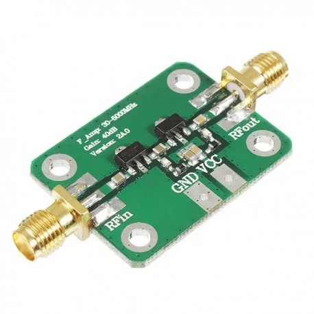 30-4000MHz 40dB Gain Broadband High Frequency RF Amplifier Module For FM HF VHF/UHF