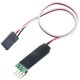 190mm 3CH LED Light Switch System W/ Flashing Light Function Turn ON / OFF for RC Car Model Parts