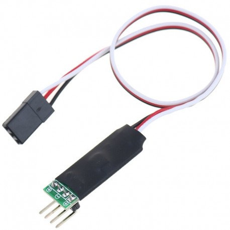190mm 3CH LED Light Switch System W/ Flashing Light Function Turn ON / OFF for RC Car Model Parts