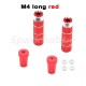 2 PCS Aluminum RC Rocker head M4 Transmitter Gimbal Sticks Ends