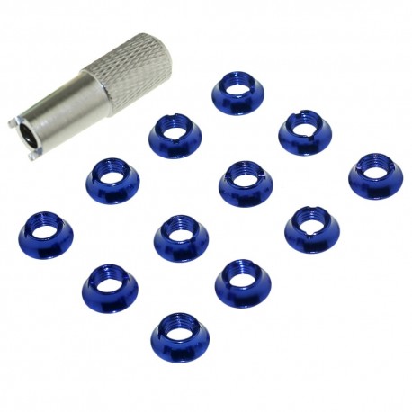 STAR POWER Radio Control Switch Color Nut for Futaba JR DEVO