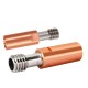 MEGA Ender3 CR10 Bi-Metal Heatbreak Titanium Alloy Copper Throat Smooth 1.75MM Heat break For CR10 ENDER 5/3 CR-10S
