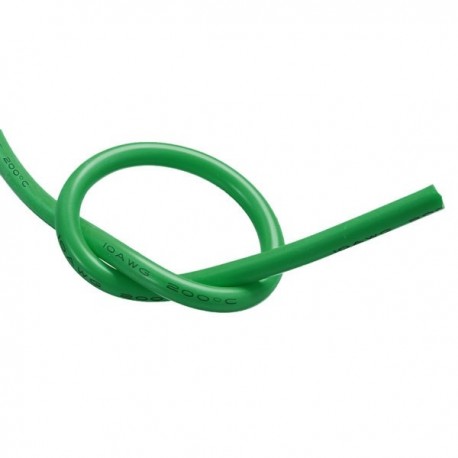 Silicone Wire 14AWG (1mtr) GREEN