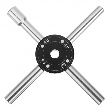 4in1 4.0/5.0/5.5/6.0mm 4.0/5.5/7.0/8.0mm Hex Sleeve Propeller for RC Model