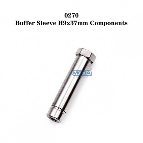 WLTOYS 12402-A RC Car Parts, 0270 Buffer column sleeve H9X37MM