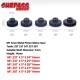 Metal Pinion Motor Gear Set Steel 5PCS M1 5mm 11T ~ 22T for 1/8 RC Car Monster Truck Brushless Motor