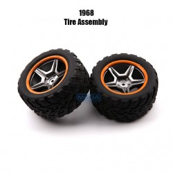 Wltoys 104009 RC Car Spare Parts 1/10 Original Tire 1968