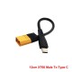URUAV PD60 12cm Type-C to XT60 Male Plug Power Adapter Cable Cord Upgrade Accessories for ISDT & URUAV PD60 Charger