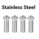 3D Printer Volcano Nozzles Stainless Steel Brass M6 Thread Hotend Nozzle 0.2mm-1.2mm For 1.75mm