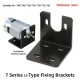 Machifit 775 Motor Bracket U Shape Fixed Mounting Base with Screws