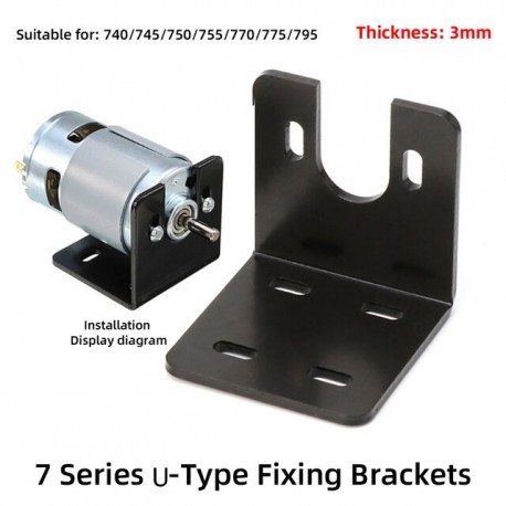 Machifit 775 Motor Bracket U Shape Fixed Mounting Base with Screws