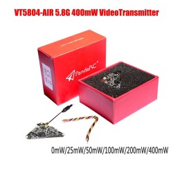PandaRC VT5804 AIR 5.8G 40CH Adjustable 0 25 50 100 200 400mW Video Transmitter Triangle VTX Support OSD