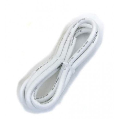 Silicone Wire 16AWG (1mtr) WHITE