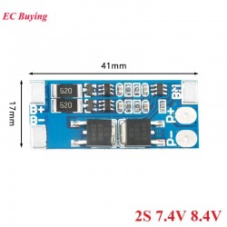 2S 7.4V 8.4V 8A PCB BMS Protection Board For 18650 Li-ion Lithium Battery Cell