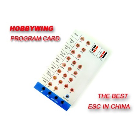 Programe Card for EH Series ESC